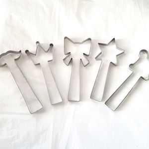 Metal Cookie Cutters Bundle of 6- New